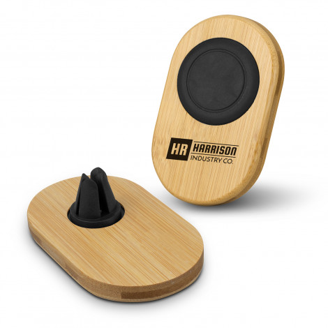 Bamboo-Car-Phone-Holder