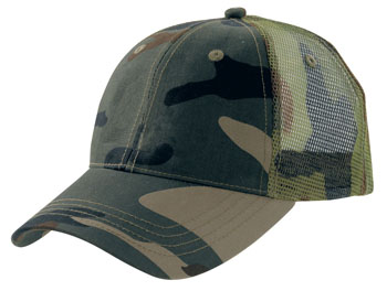 Camo Trucker  4092  Camouflage print, Cotton twill front