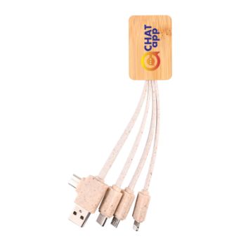 Oracle-Square-Bamboo-Charging-Cable