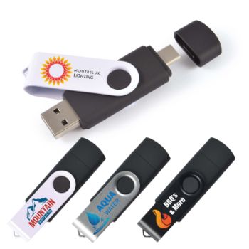 Swivel-USB-Flash-Drive-Dual-8GB